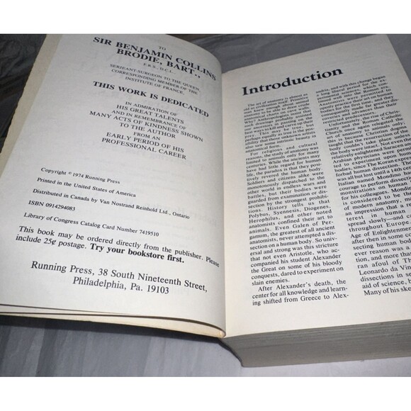 Gray's Anatomy The ILLUSTRATED Running Press Edition Of The American Classic '74 - Picture 3 of 7